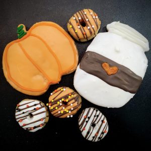 Frosted cookies